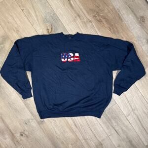 Vintage Hanes Tag USA Crewneck Sweatshirt Mens Size XL